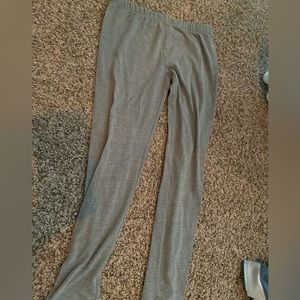 Gray leggings